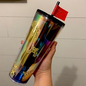 Starbucks Cup 2022 Lunar New Year Tiger Cold Cup